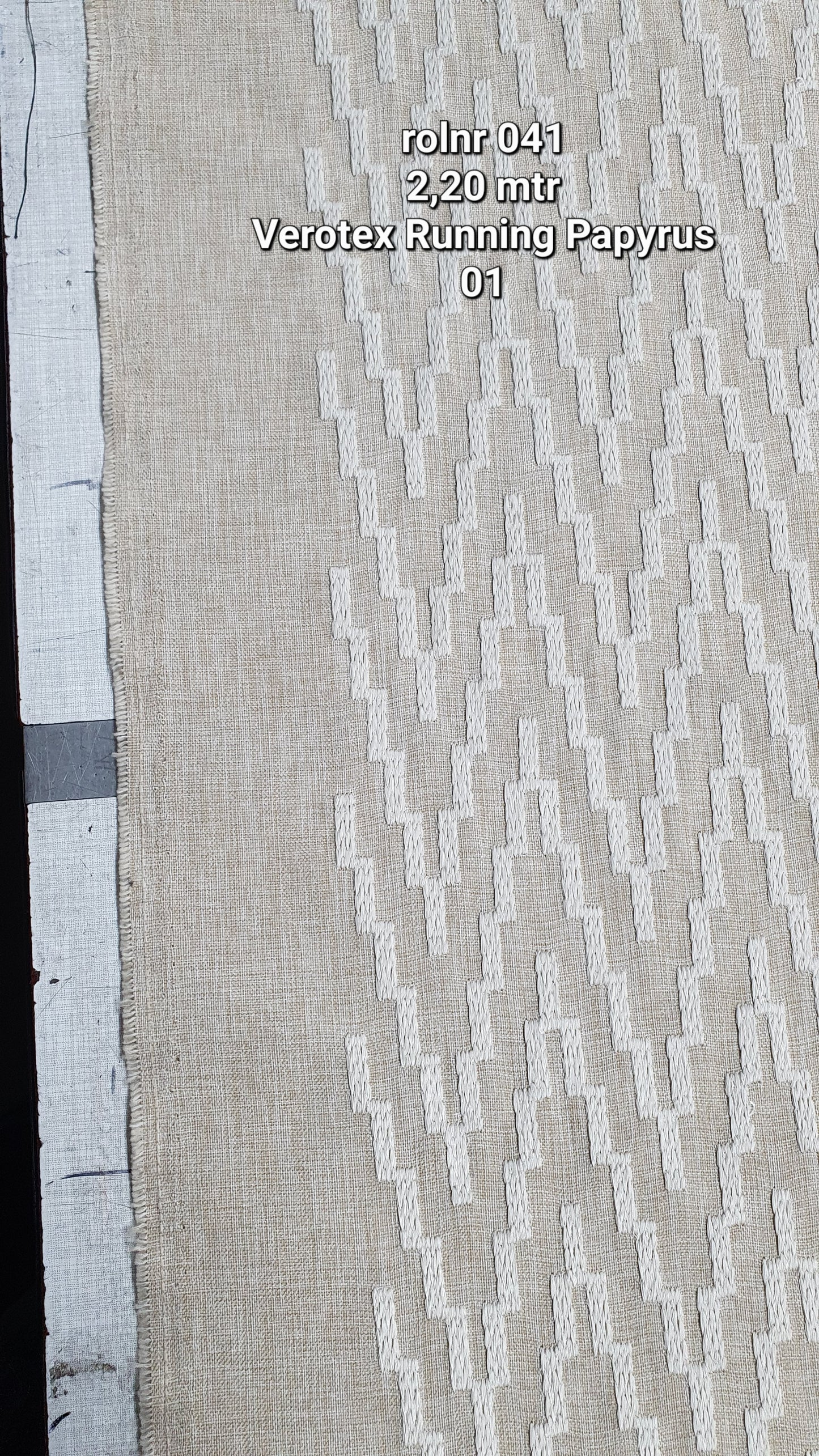 Meubelstof - Verotex Running papyrus 01 - 220 cm