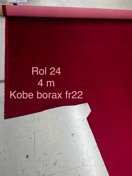 Meubelstof Kobe borax FR22 Rood