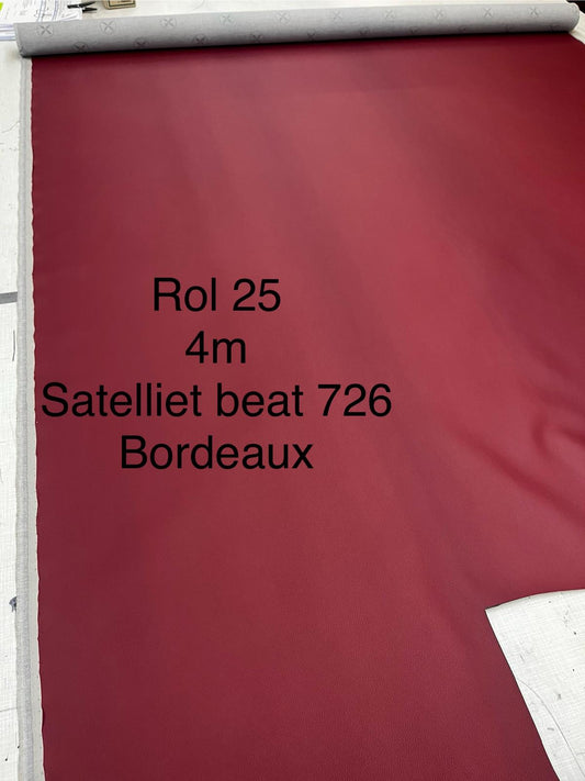 Meubelstof Satelliet beat 726 Bordeaux